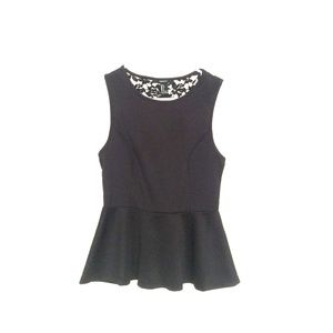 Black Peplum!