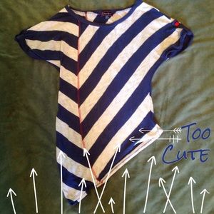 Lowest price! Cute Asymmetrical Top