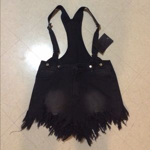 NWT UNIF Overall Shorts