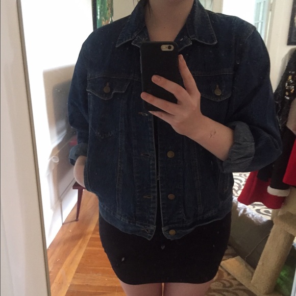Vintage denim jacket!