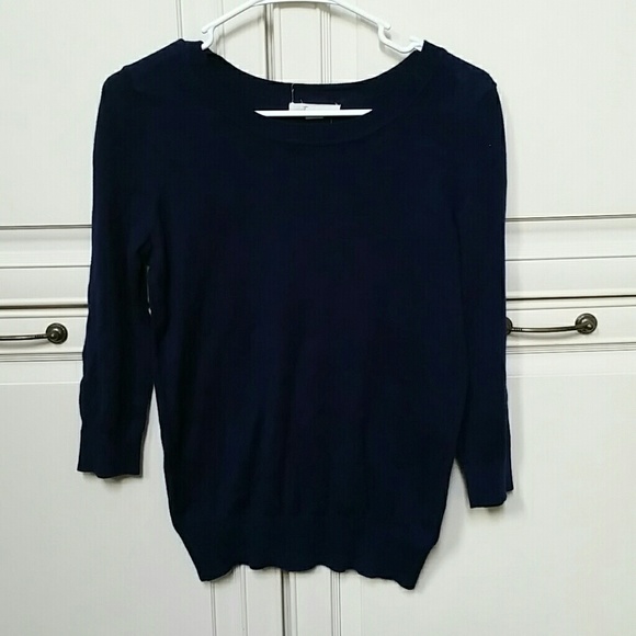 Navy blue sweater
