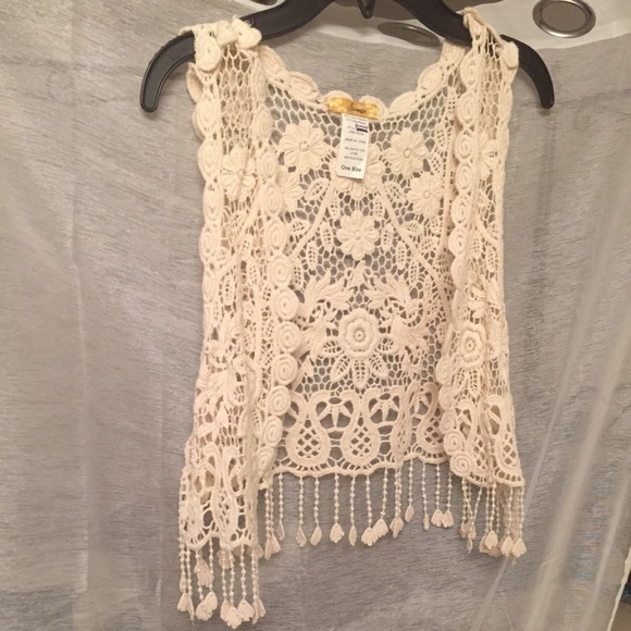 Small crochet vest