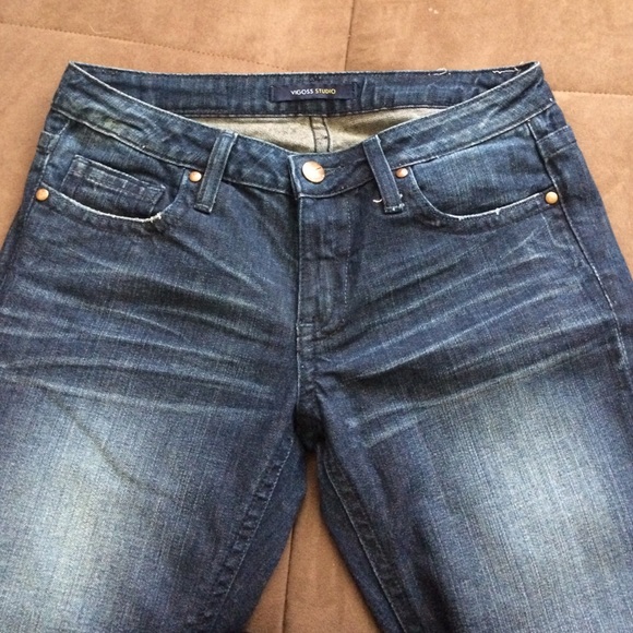 Vigoss Studio Size 29 Boot-Cut Dark Jeans