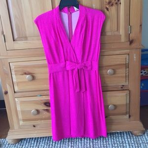 Kate Spade bright pink dress