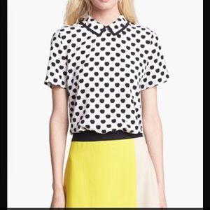 Kate Spate apple print top