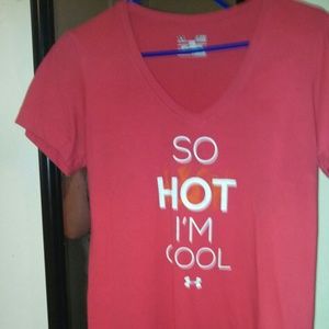 Under armour fitted athletic shirt