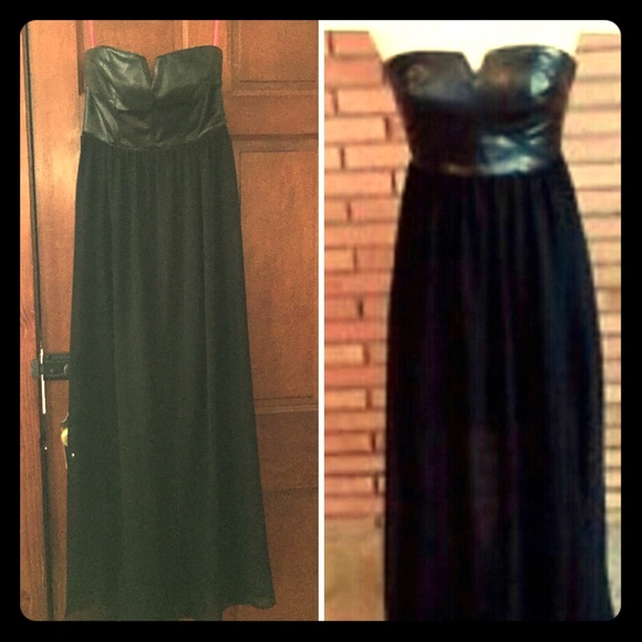 Betsey Johnson long black dress