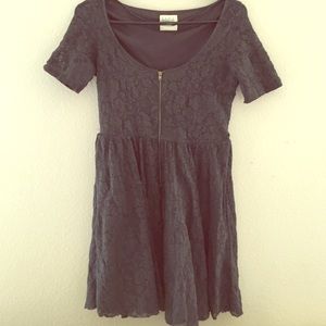 Zara little grey dress! ✨