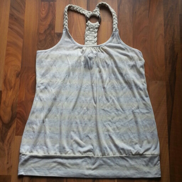 Braided racerback tank