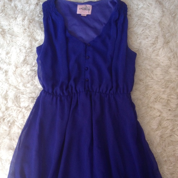 Electric Blue dress