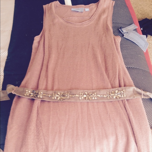 Pinkish sweater dress