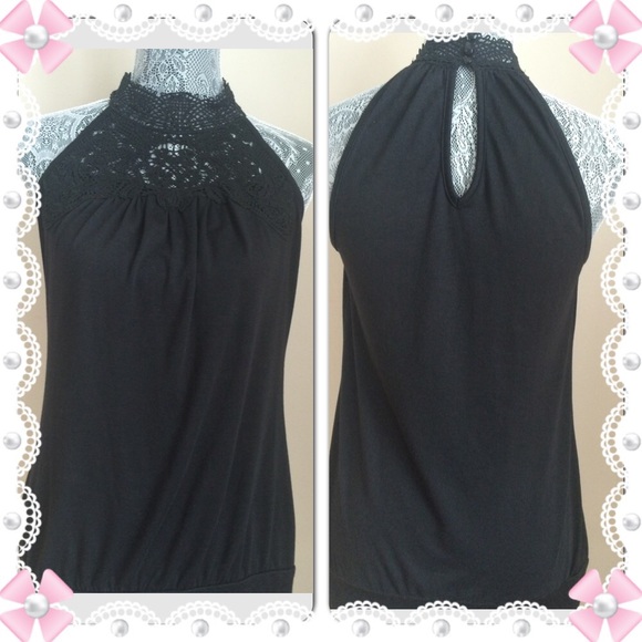 WINDSOR Tops - Blogger Style HP*** Windsor black high neck top
