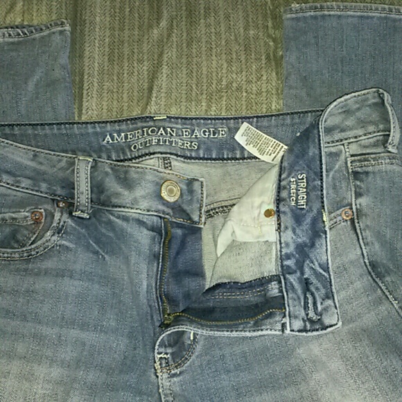 AE straight stretch jean