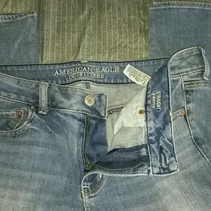 AE straight stretch jean