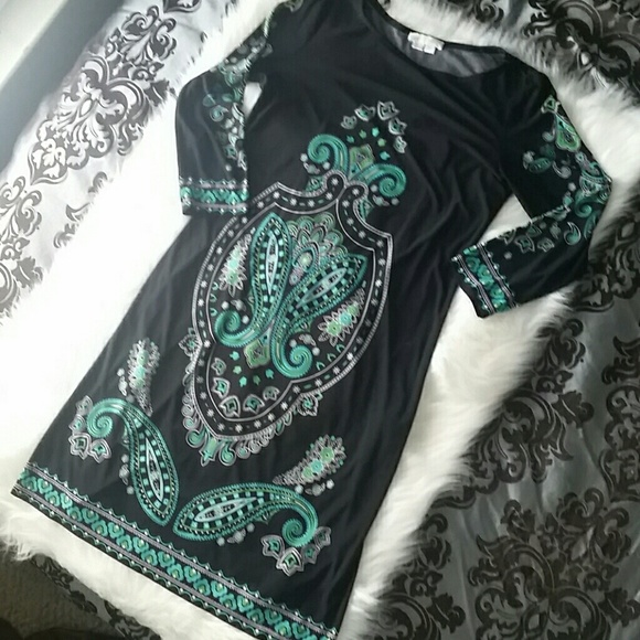 Bohemian Print Dress