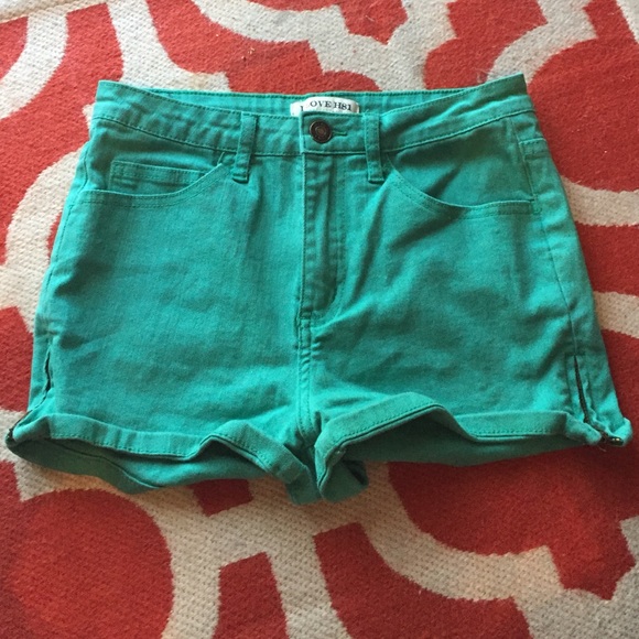 High waisted shorts