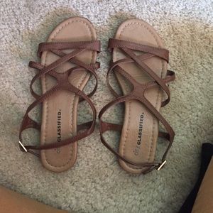 Brown sandals