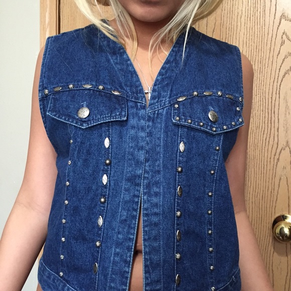 Vintage Jean Vest