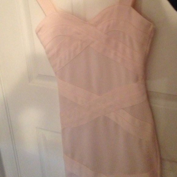 Maxi Light Pink Bodycon/ Bandage Dress