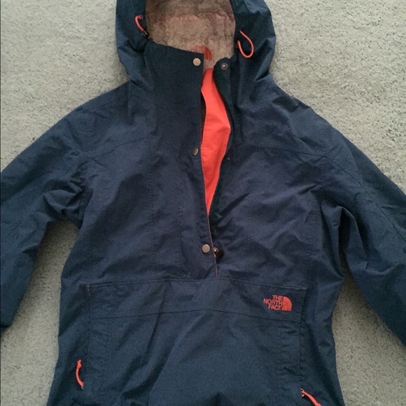 The North Face rain jacket