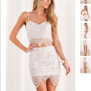 ❌SOLD❌ for love and lemons lace dupe set