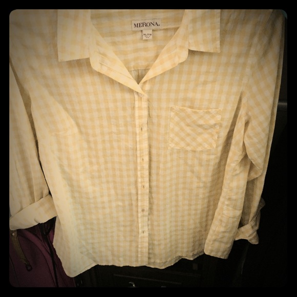 Lime green long sleeved button down