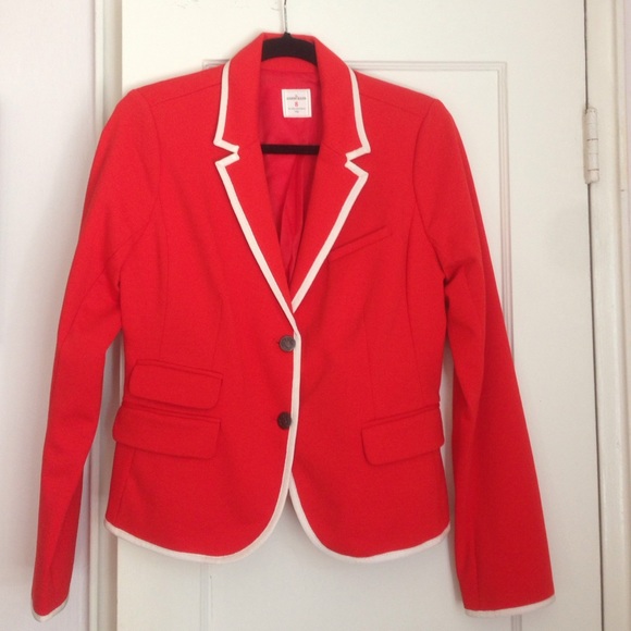 GAP vibrant red blazer! EXCELLENT condition!! ❤️❤️