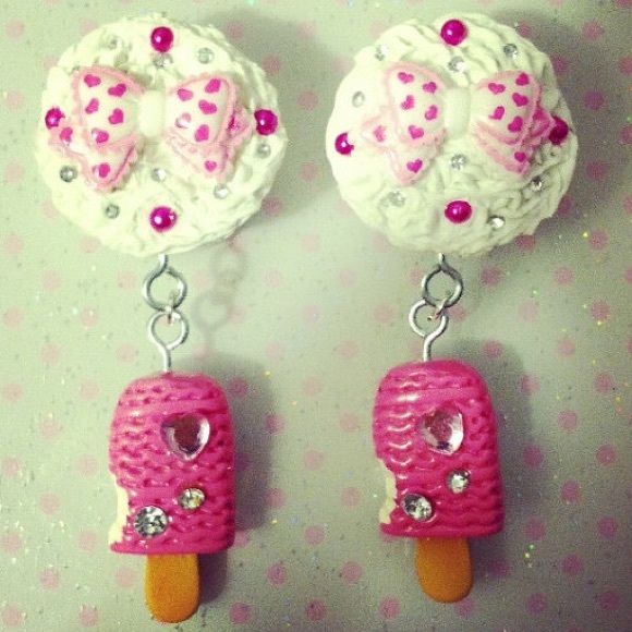 1" Ice Cream Kawaii Plugs