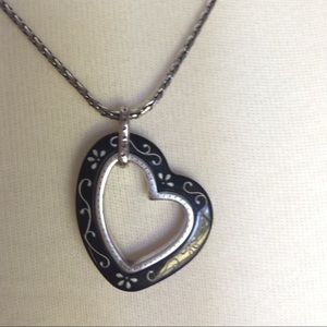 💲PRICE DROP! Brighton reversible heart necklace