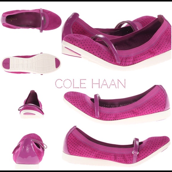✨Cole Haan Perforated Gilmore MJ Ballet