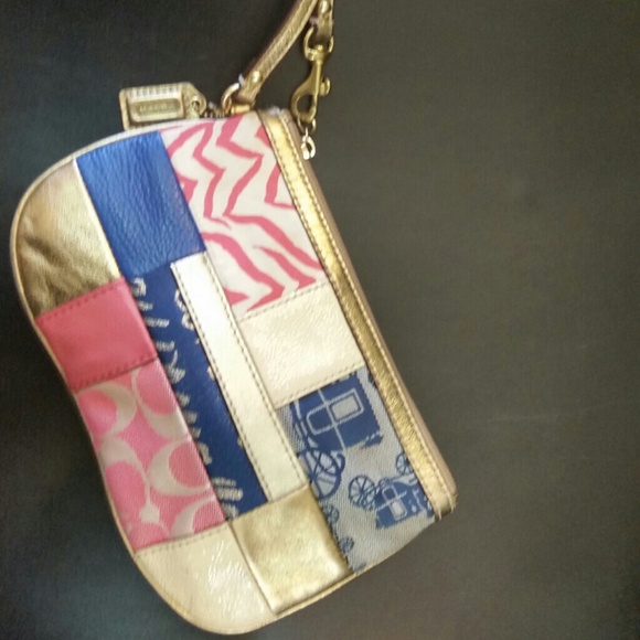 Coach wrist bag authentic