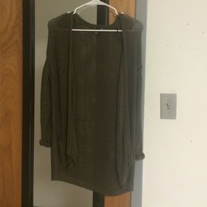 H&m crochet cardigan green