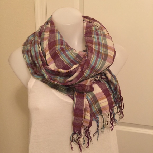 Madewell plaid scarf