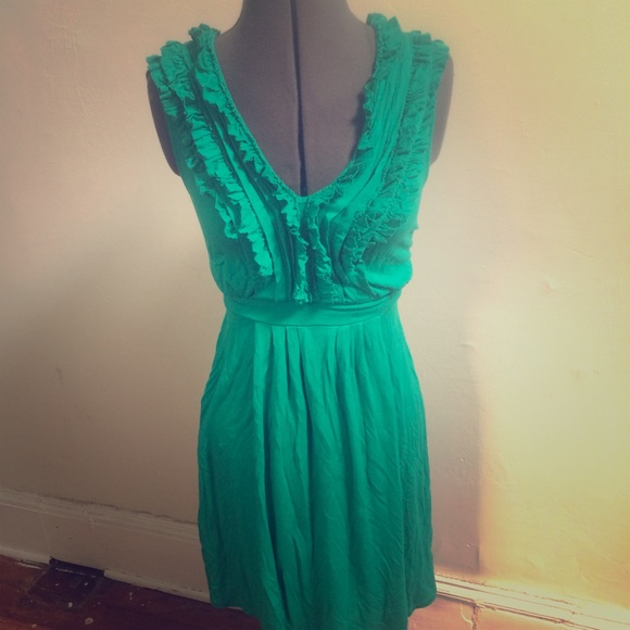 Green dress