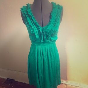 Green dress