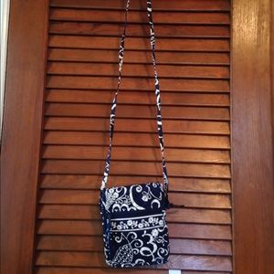Navy and blue Vera Bradley cross body