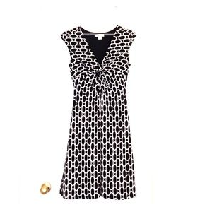 Black and White Dress