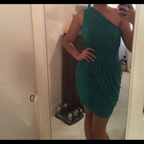 Green Party dress