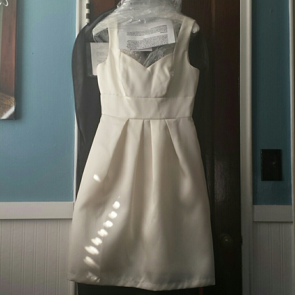 Tea Length Dessy dress