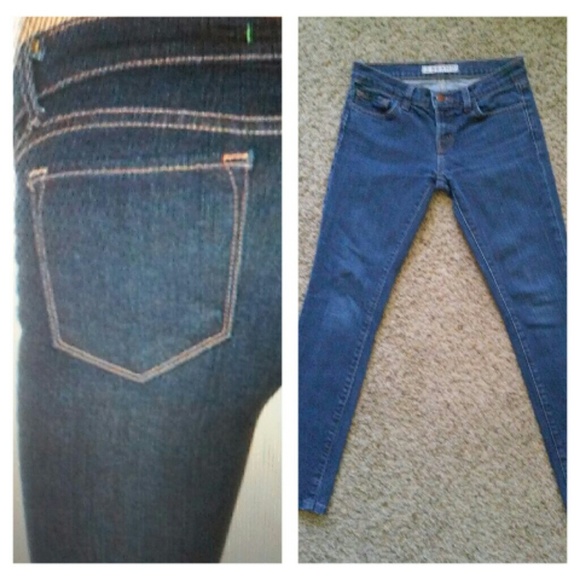 J BRAND Pencil Leg Skinnies INK.BEAUTIFUL.