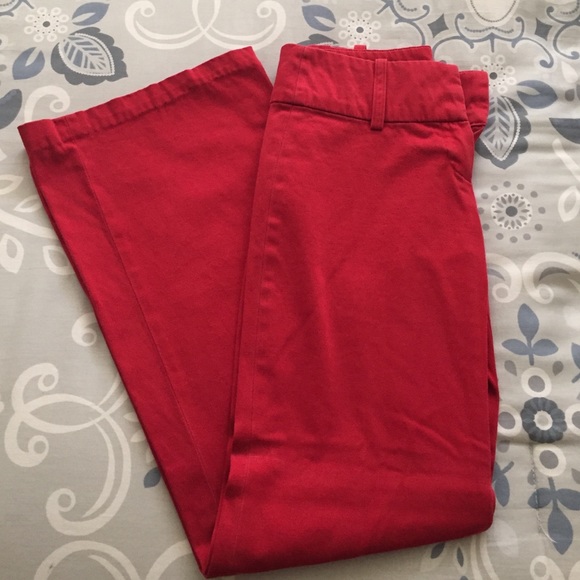 Red pants ZARA basic