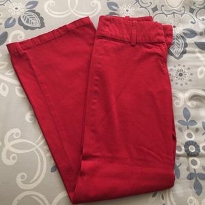 Red pants ZARA basic