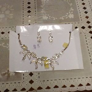 Silver jewelry set