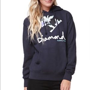 Diamond Supply Floral Hoodie