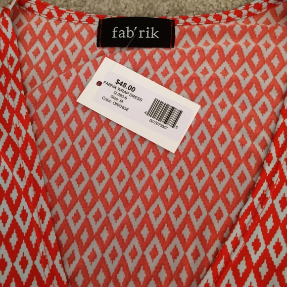 Sexy wrap dress, NWT - Picture 2 of 3