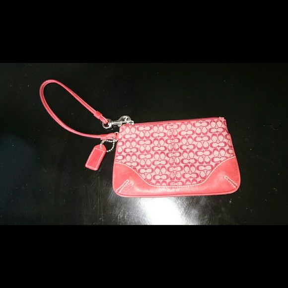 Authentic Coach Wristlet - Picture 2 of 4