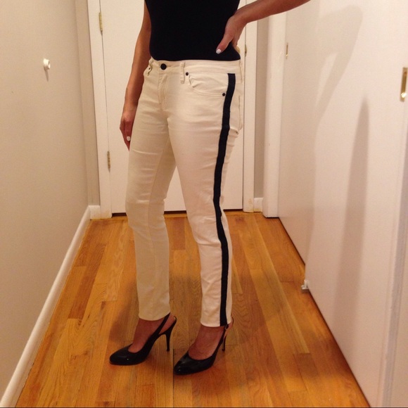 Off white tuxedo pants 💟 - Picture 3 of 3