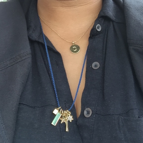 J.crew Plaited Charm Necklace - Picture 1 of 4
