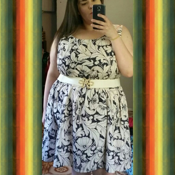 ASOS Curve Dresses & Skirts - SALE! ASOS Curve Dark Green Floral Dress