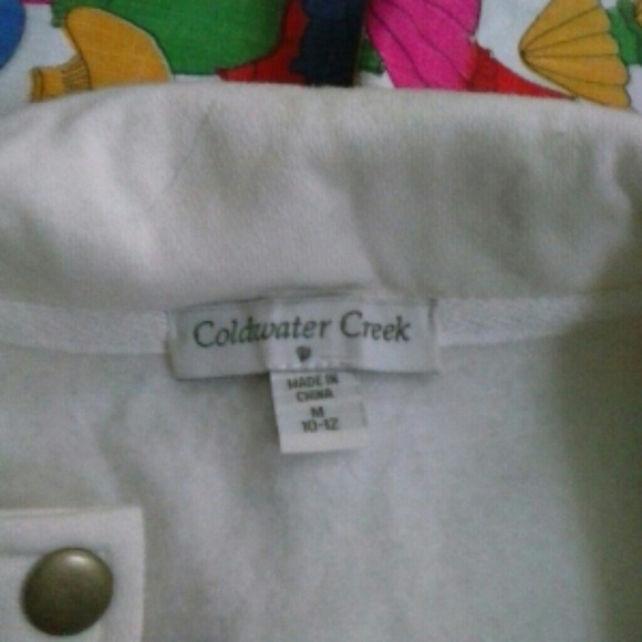 Coldwater Creek white sweater - Picture 2 of 3